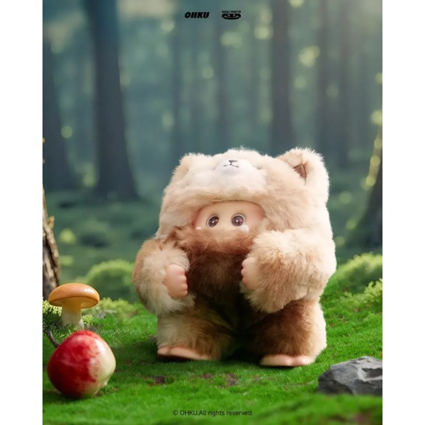 Фото - Колекційна м'яка іграшка 10/10 Toys GIGGLE MONSTER серія Лісові пухнастики V2 в асортименті (GM9981134)