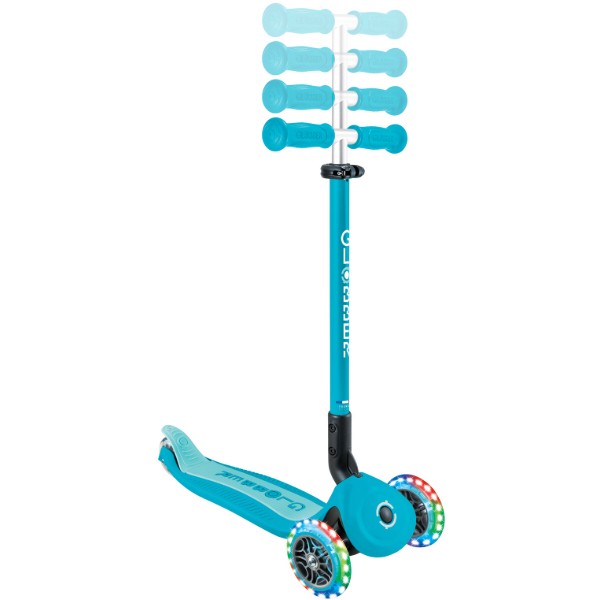 Фото - Трёхколёсный самокат Globber GO UP ACTIVE 360 аква (749-300)