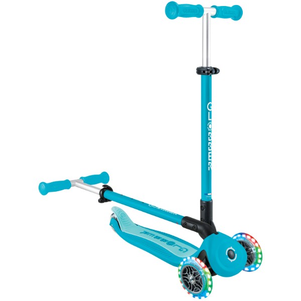 Фото - Трёхколёсный самокат Globber GO UP ACTIVE 360 аква (749-300)