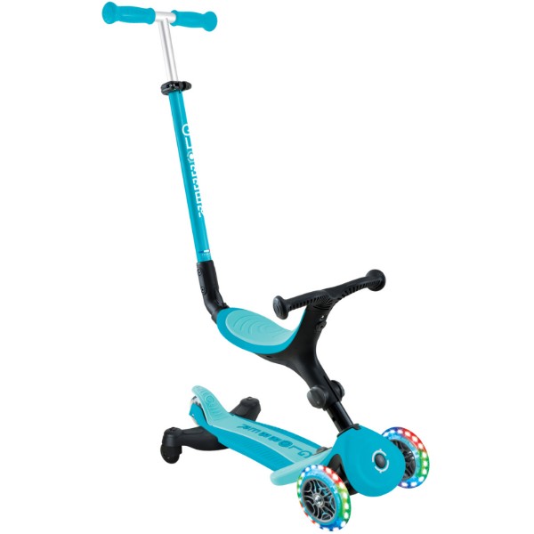 Фото - Трёхколёсный самокат Globber GO UP ACTIVE 360 аква (749-300)
