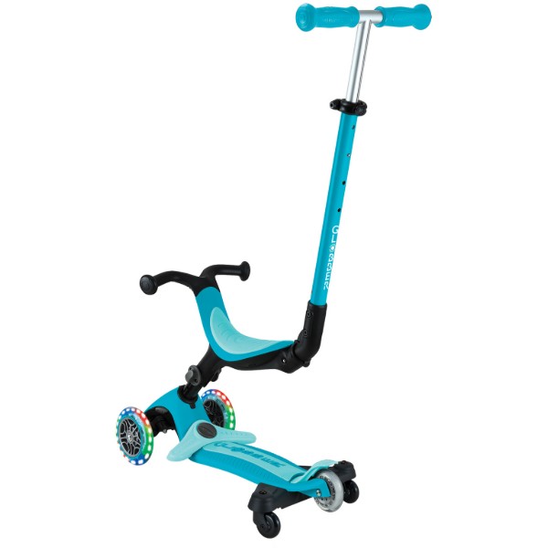 Фото - Трёхколёсный самокат Globber GO UP ACTIVE 360 аква (749-300)