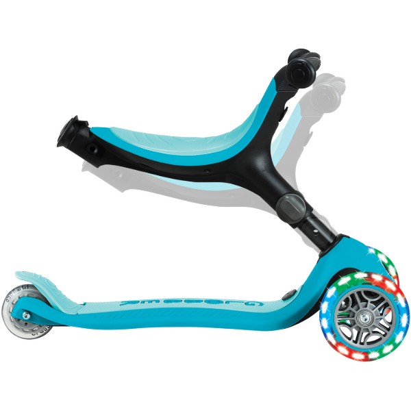 Фото - Трёхколёсный самокат Globber GO UP ACTIVE 360 аква (749-300)