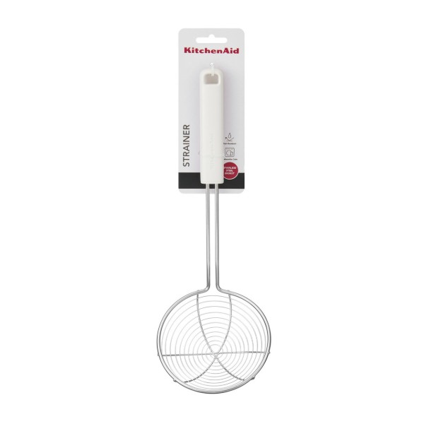 Фото - Шумовка KitchenAid Classic 35.5 см білий (KHA010OHPNG)