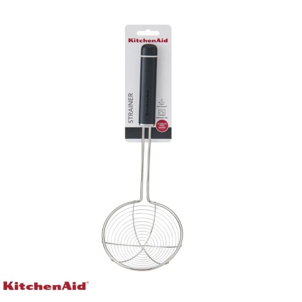 Фото - Шумовка KitchenAid Classic 36 см чорний (KHH010OHOBE)