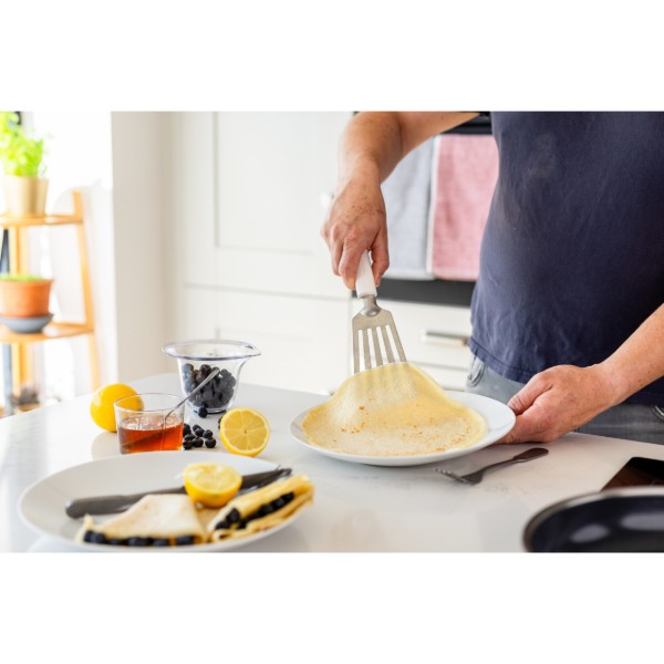 Фото - Лопатка кухонна KitchenAid Classic 36 см білий (KHA024OHPNG)
