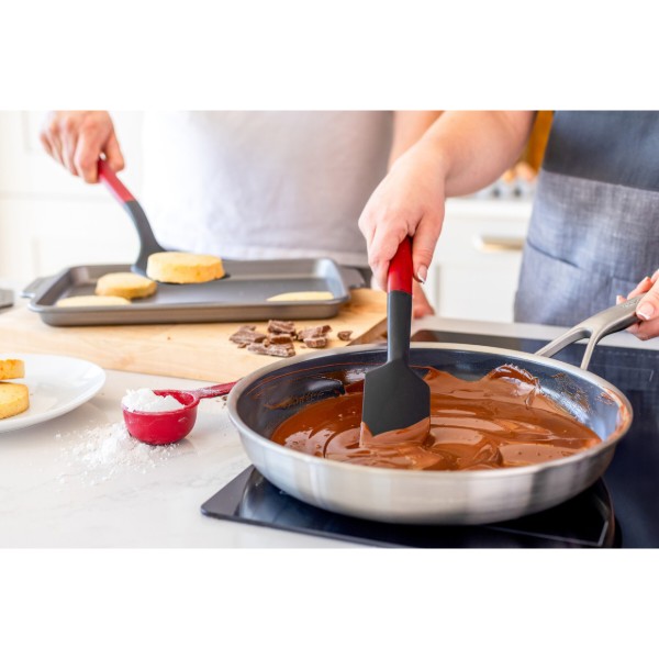 Фото - Лопатка кухонная KitchenAid Classic 30 см красный (KHA031OHEREG)