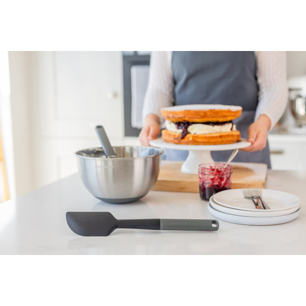 Фото - Лопатка кухонная KitchenAid Classic 30 см серый (KHA031OHCGG)