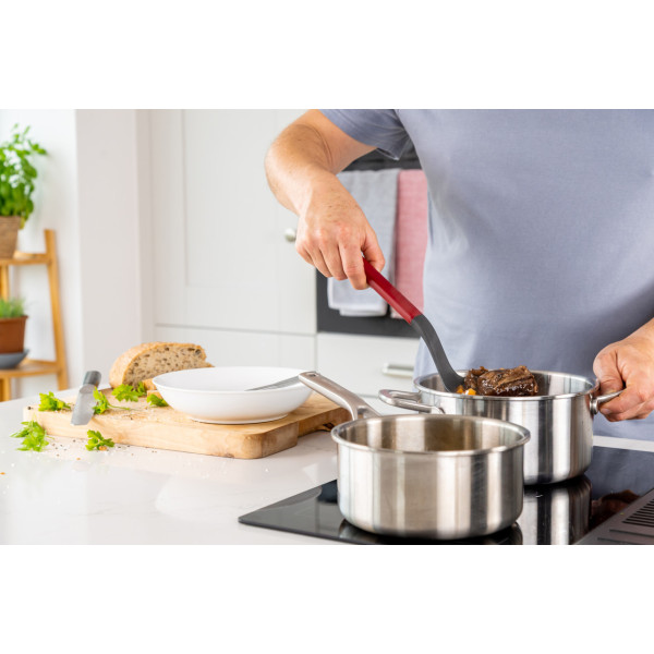 Фото - Ложка поварская KitchenAid Classic 34 см красный (KHA003OHEREG)