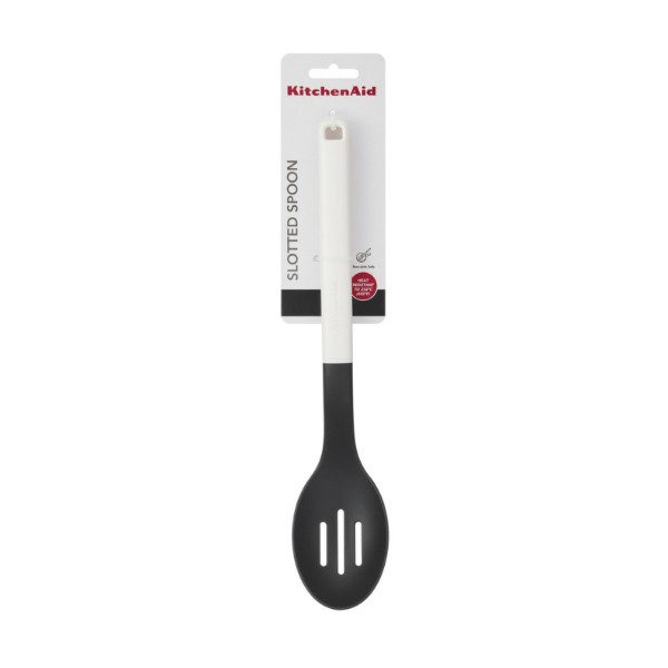 Фото - Ложка поварская KitchenAid Classic 34 см белый (KHA004OHPNG)