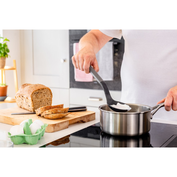 Фото - Ложка поварская KitchenAid Classic 34 см серый (KHA004OHCHGG)