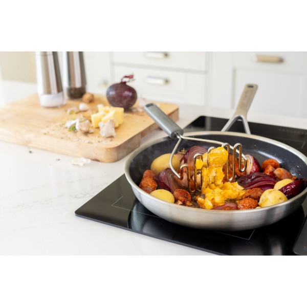 Фото - Толкушка KitchenAid Classic 25.5 см сірий (KHA008OHCHGG)