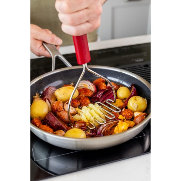 Фото - Толкушка KitchenAid Classic 25.5 см червоний (KHA008OHEREG)