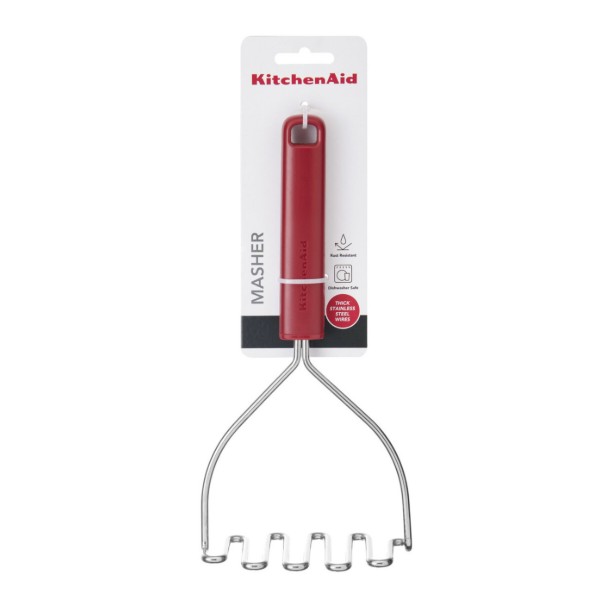 Фото - Толкушка KitchenAid Classic 25.5 см червоний (KHA008OHEREG)