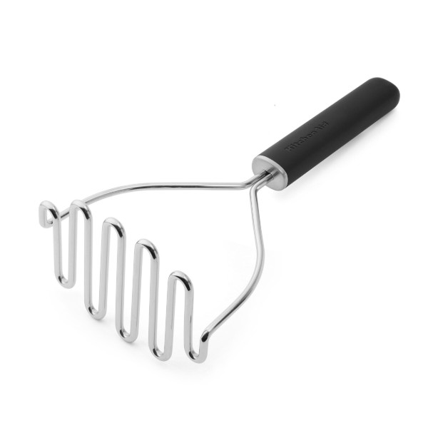 Фото - Толкушка KitchenAid Classic 26 см чорний (KHH008OHOBEG)