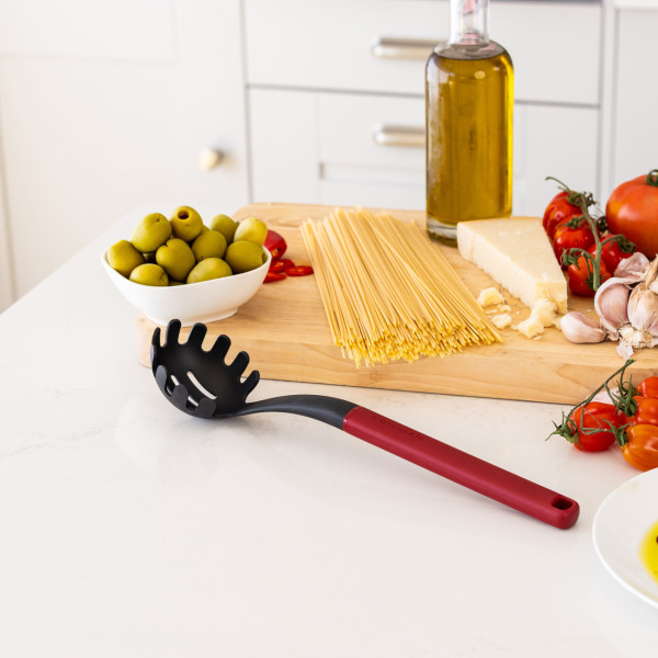 Фото - Ложка для спагетти KitchenAid Classic 34 см красный (KHA005OHEREG)