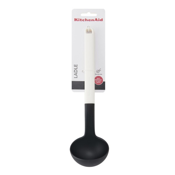 Фото - Ополоник KitchenAid Classic 27 см білий (KHA006OHPNG)