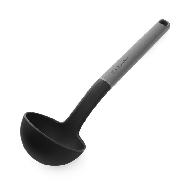 Фото - Ополоник KitchenAid Classic 27 см сірий (KHA006OHCHGG)