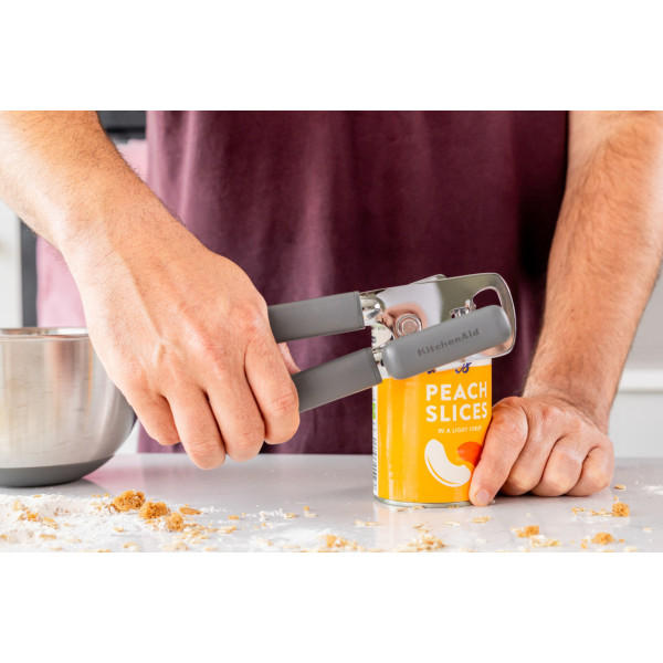 Фото - Ніж консервний KitchenAid Classic 20 см сірий (KHA199OHCHGG)