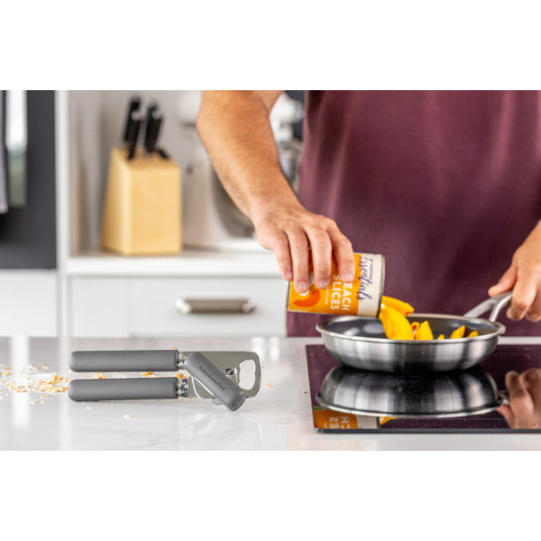 Фото - Ніж консервний KitchenAid Classic 20 см сірий (KHA199OHCHGG)