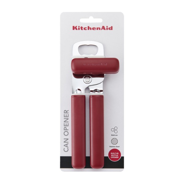 Фото - Нож консервный KitchenAid Classic 20 см красный (KHA199OHEREG)