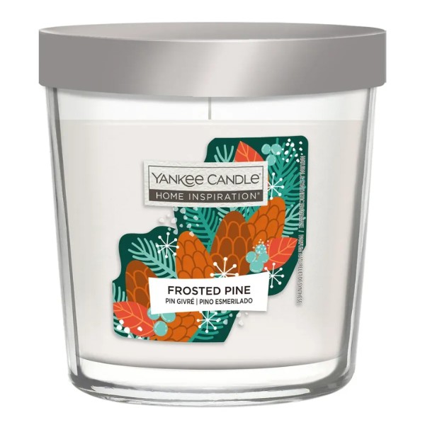 Фото - Свеча стекло Yankee Candle Home Inspiration Frosted Pine 200 г (1752079E)
