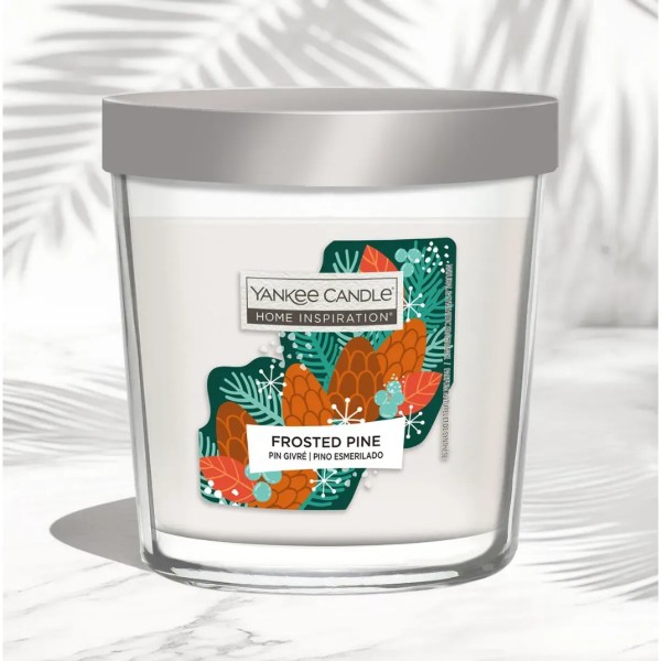 Фото - Свеча стекло Yankee Candle Home Inspiration Frosted Pine 200 г (1752079E)