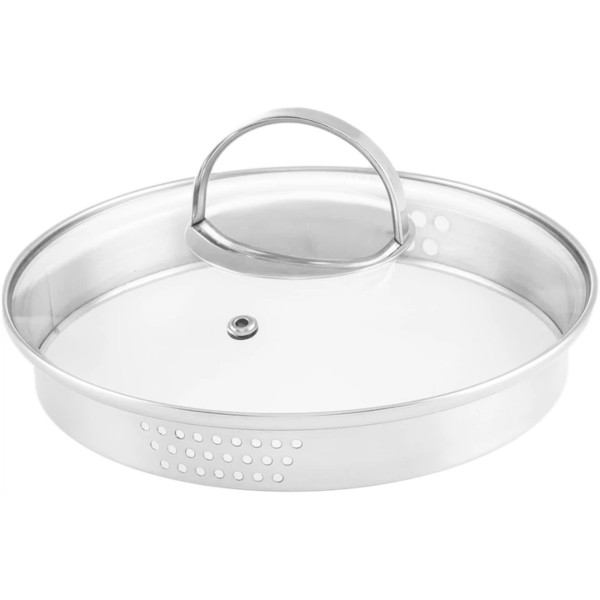 Фото - Набір каструль Holmer Dynamic 6 пр. кастрюля 2 л/2,8 л/3,8 л 3 кришки (CS-5651-SSD)