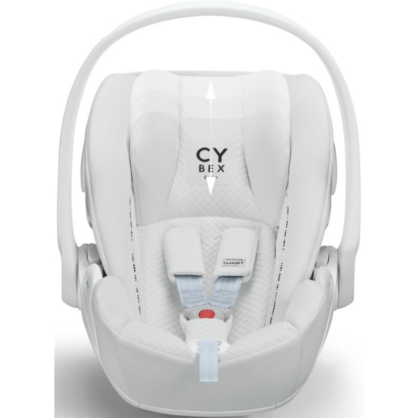 Фото - Автокрісло Cybex Cloud T i-Size Urban Mobility White (524000711)