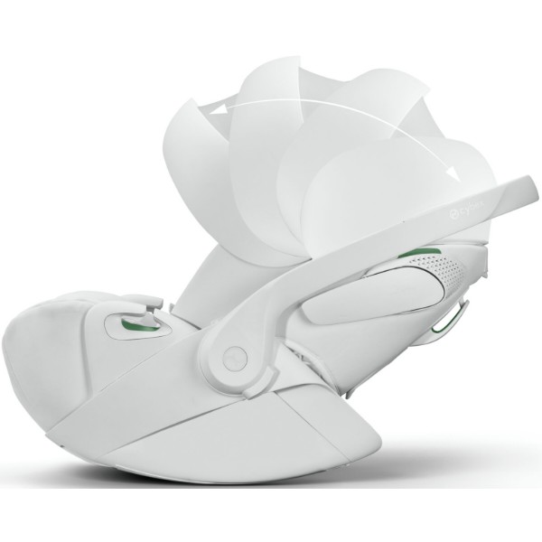 Фото - Автокрісло Cybex Cloud T i-Size Urban Mobility White (524000711)