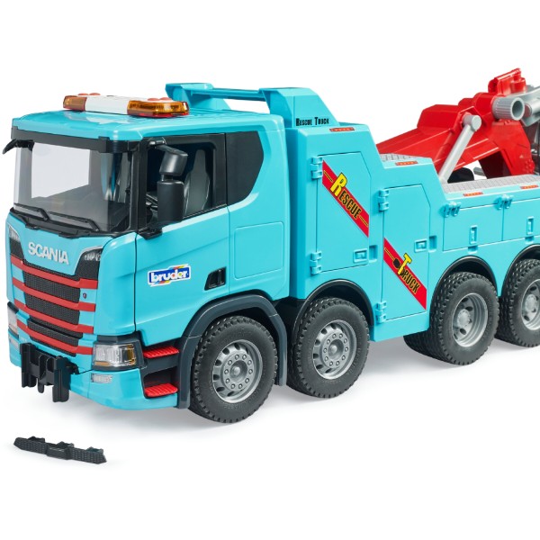 Фото - Наземная спецтехника BRUDER Эвакуатор Scania Super 560R (03553)