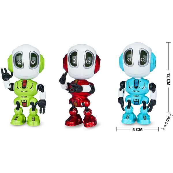 Фото - Інтерактивна іграшка MING YUAN Індуктивний робот (світло, звук) в асортименті (MY66-J1202)