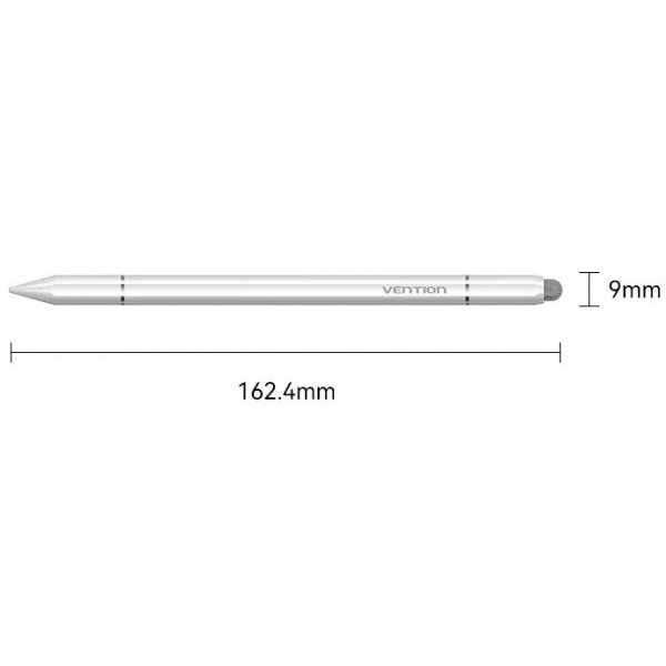Фото - Стилус Vention 3-в-1 Magnetic Stylus Pen White (KQLW0)