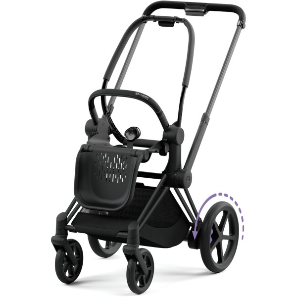 Фото - Шасси для коляски Cybex ePriam&каркас Matt Black (521002365)