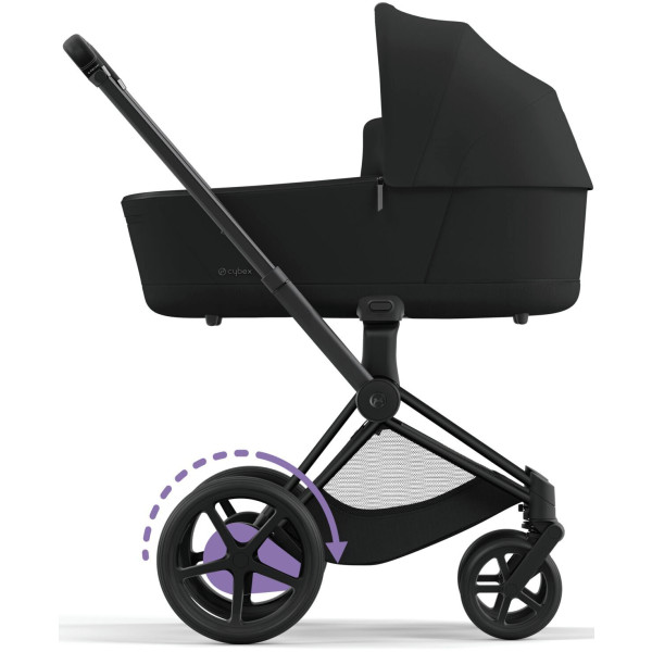 Фото - Шасси для коляски Cybex ePriam&каркас Matt Black (521002365)