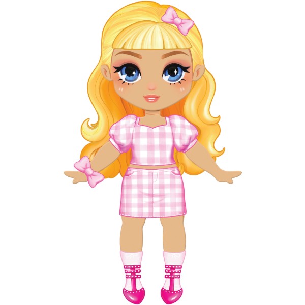 Фото - Настільна гра (3-4 роки) Barbie Стіккі Стайл Barbie (в ас.) (JMV91)