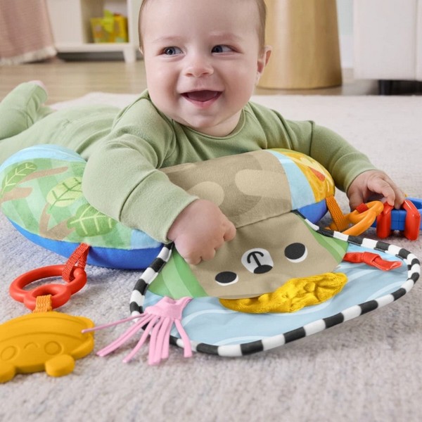Фото - Розвиваюча подушка-килимок Fisher-Price "Лагідний ведмедик" (JHB44)