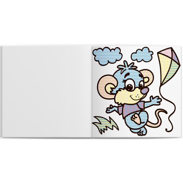 Фото - Розмальовки Crystal Book водяні. Слоненя (9786177270477)