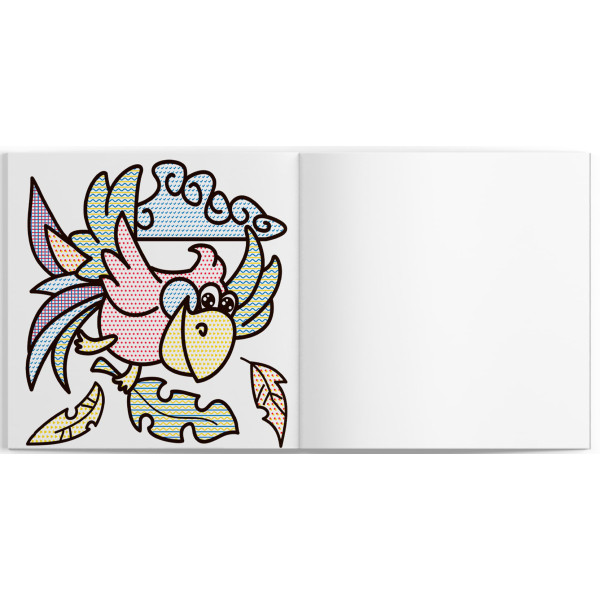 Фото - Розмальовки Crystal Book водяні. Слоненя (9786177270477)