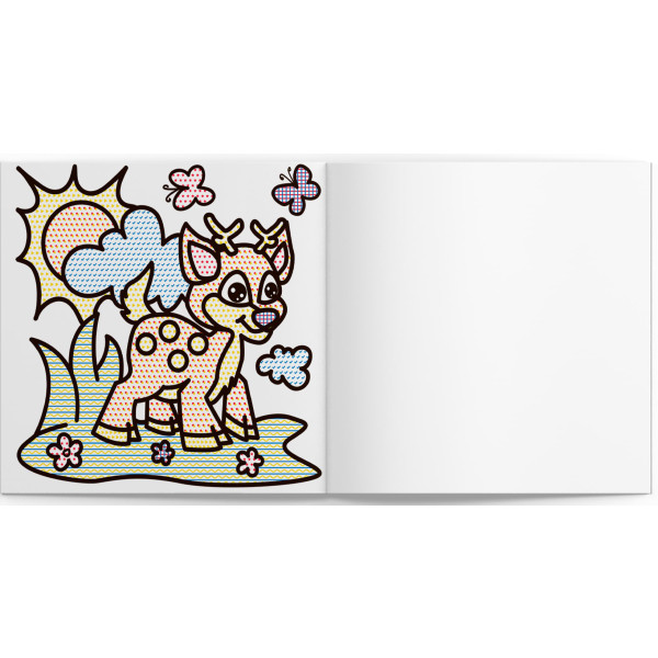 Фото - Розмальовки Crystal Book водяні. Тигря (9786177270538)