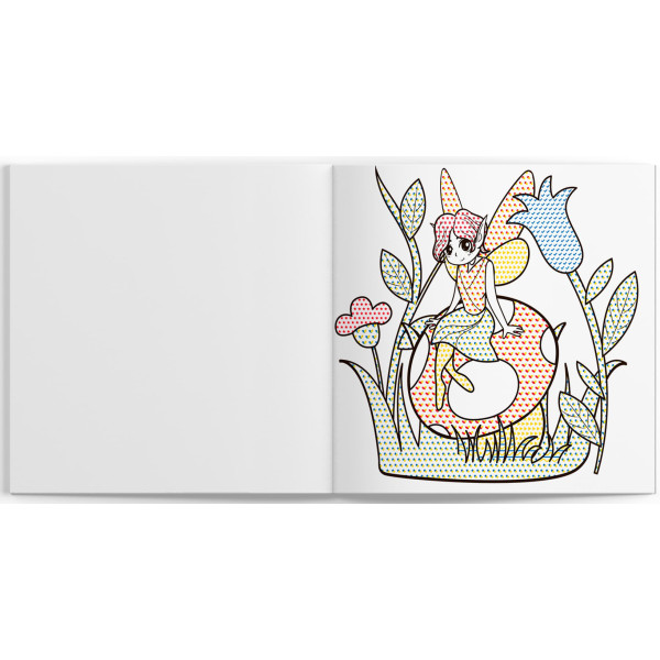 Фото - Розмальовки Crystal Book водяні. Феї та Ельфи (9789669362087)