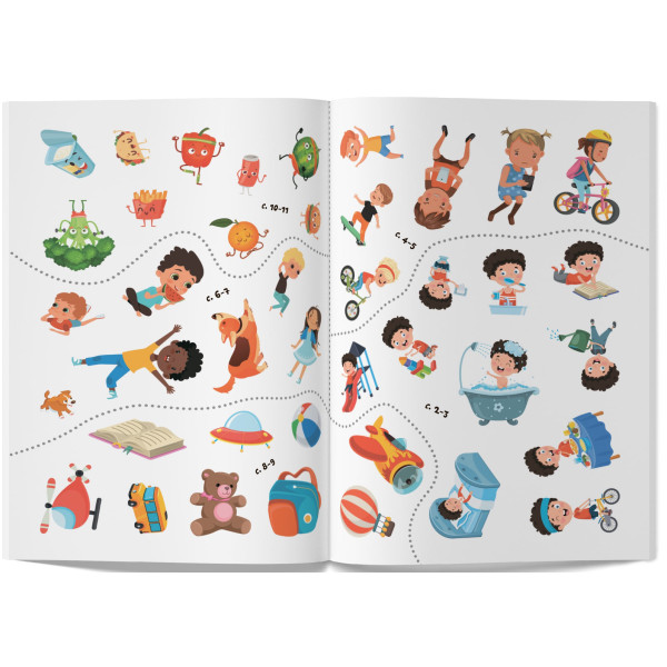 Фото -  Crystal Book Перші розвивальні наліпки. Будь здоровим. 41 наліпка (9789669875235)