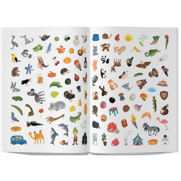 Фото -  Crystal Book Школа почемучки. Прописи. Украинский язык. 110 развивающих наклеек (9789669871923)