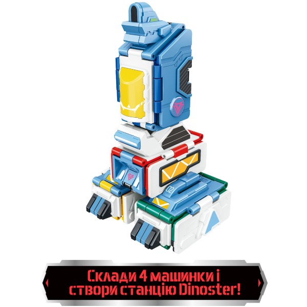 Фото - Машинка-трансформер Dinoster 2в1 в асортименті (EU636310R)