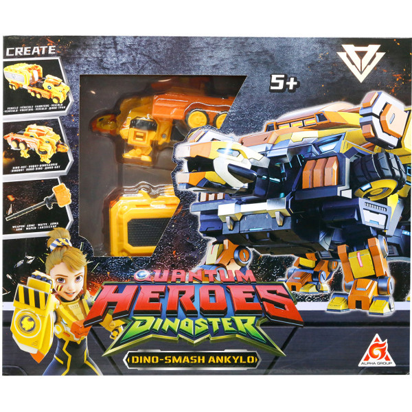 Фото - Тварина-трансформер Dinoster МЕГА ДИНО-СМІШ АНКІЛО (EU580806)
