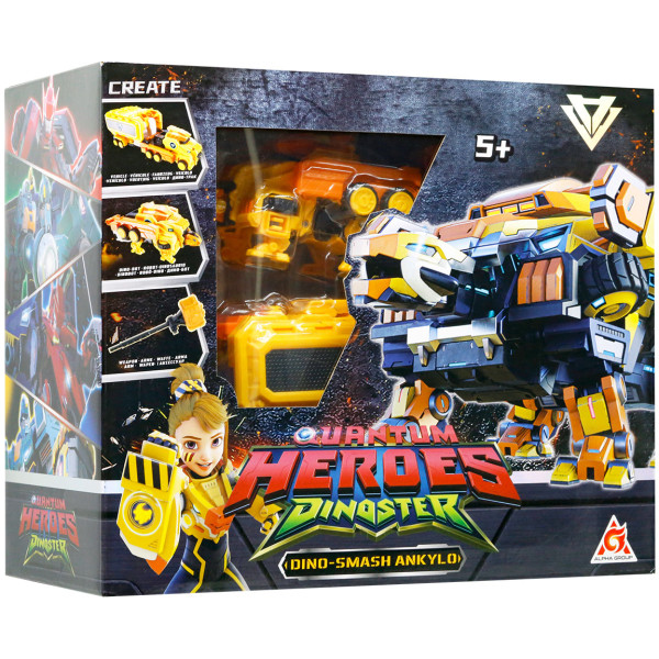 Фото - Тварина-трансформер Dinoster МЕГА ДИНО-СМІШ АНКІЛО (EU580806)