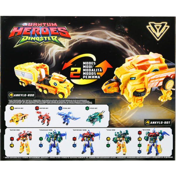 Фото - Тварина-трансформер Dinoster МЕГА ДИНО-СМІШ АНКІЛО (EU580806)