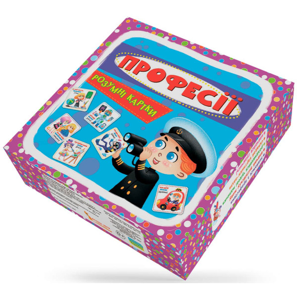 Фото - Карточки обучающие Crystal Book Умные. Профессии. 30 карточек (9789669877062)