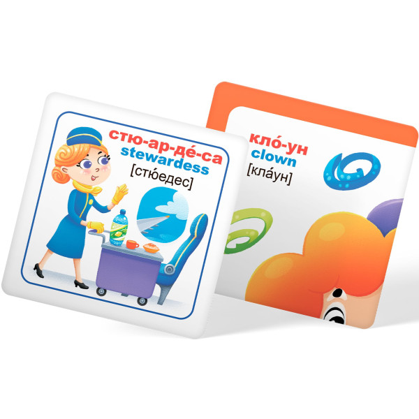 Фото - Карточки обучающие Crystal Book Умные. Профессии. 30 карточек (9789669877062)