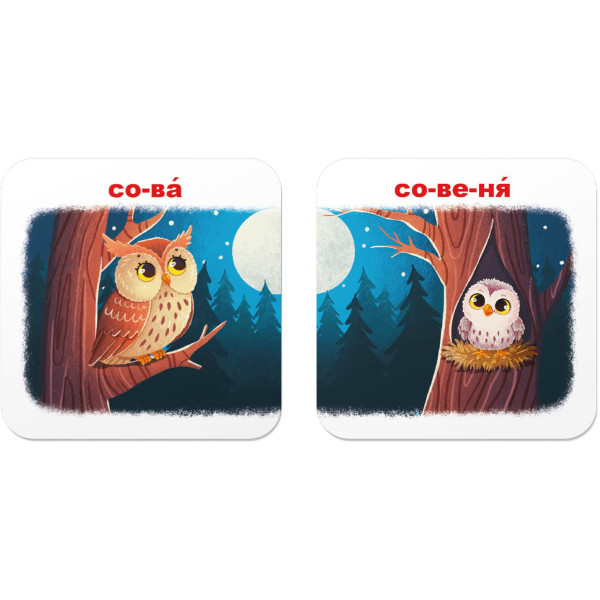Фото - Картки навчальні Crystal Book Розумні. Зоопарк. Хто чиє малятко? 30 карток (9786175475881)