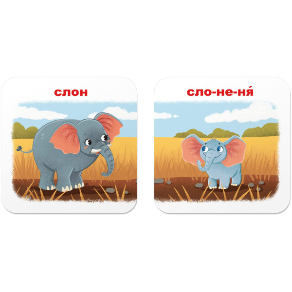 Фото - Картки навчальні Crystal Book Розумні. Зоопарк. Хто чиє малятко? 30 карток (9786175475881)